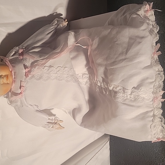 Antique German Bisque Head Baby Doll - Picture 3 of 6